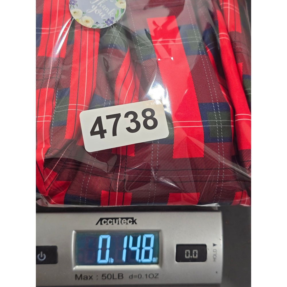 Nike Giannis Coming to America Track Jacket Red Plaid Prince Akeem 2XL - Picture 13 of 13
